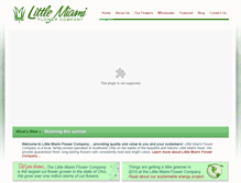 Tablet Screenshot of littlemiamiflower.com